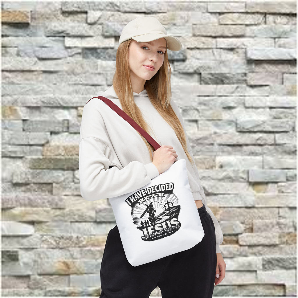 I Have Decided to Follow Jesus Tote Bag — Carryall