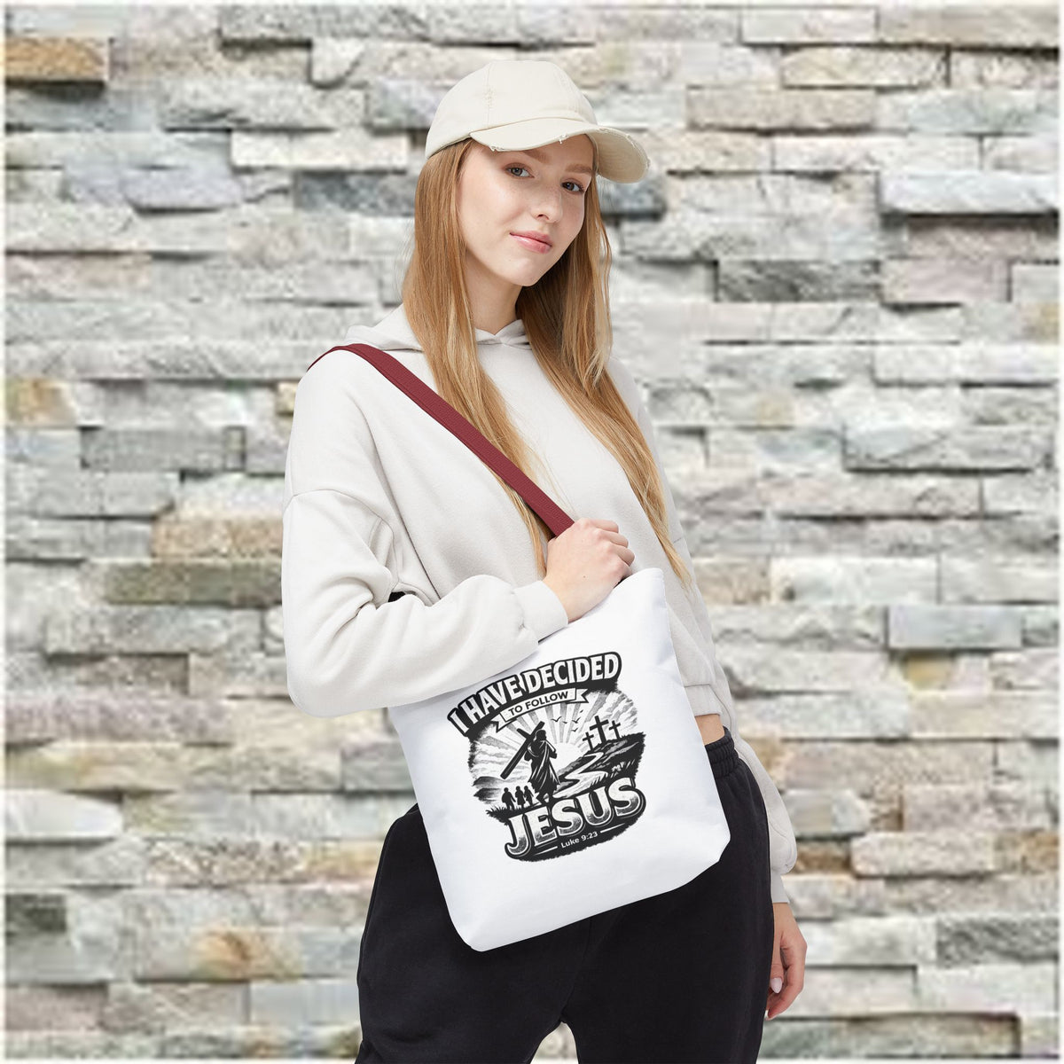 I Have Decided to Follow Jesus Tote Bag — Carryall