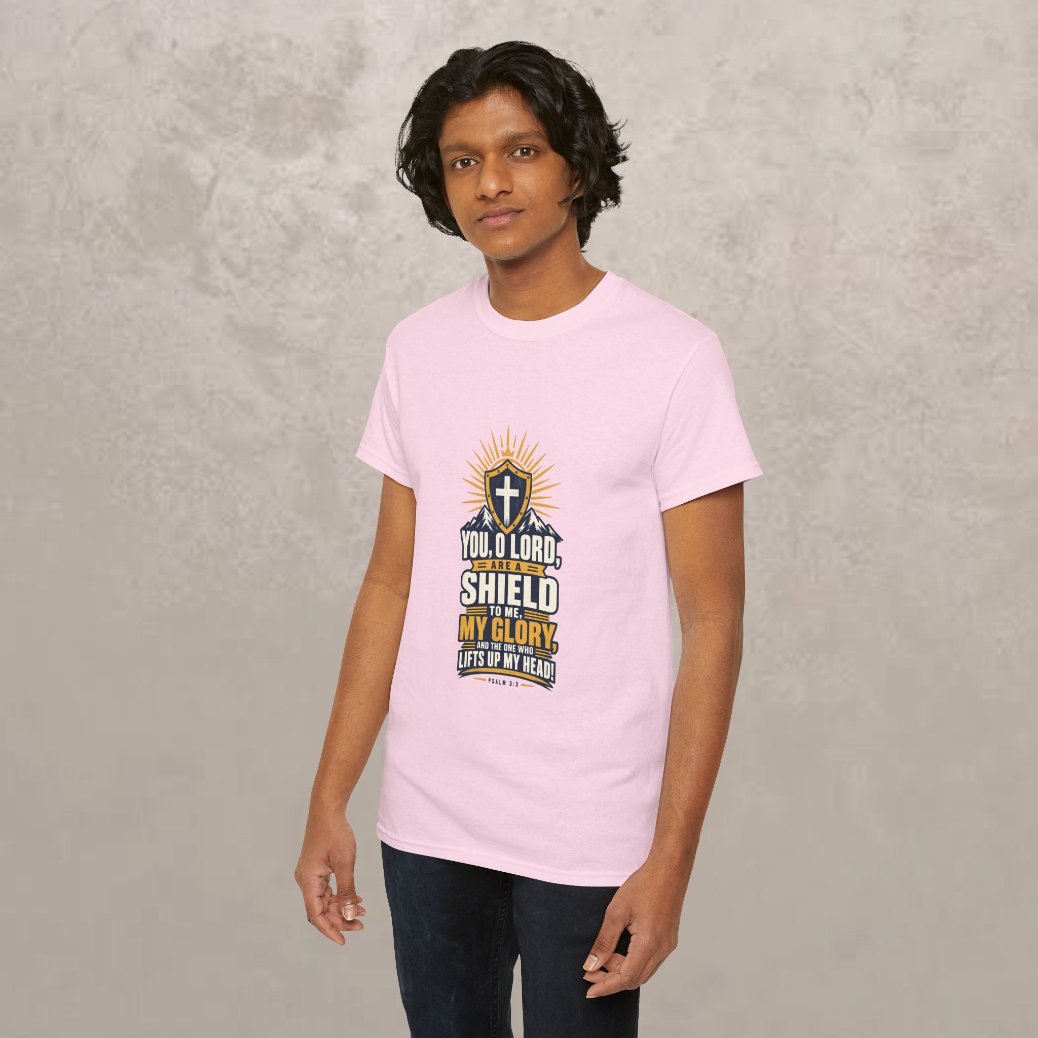 You, O Lord, Are a Shield to Me - Proverbs 3:3 - Unisex Graphic Tee