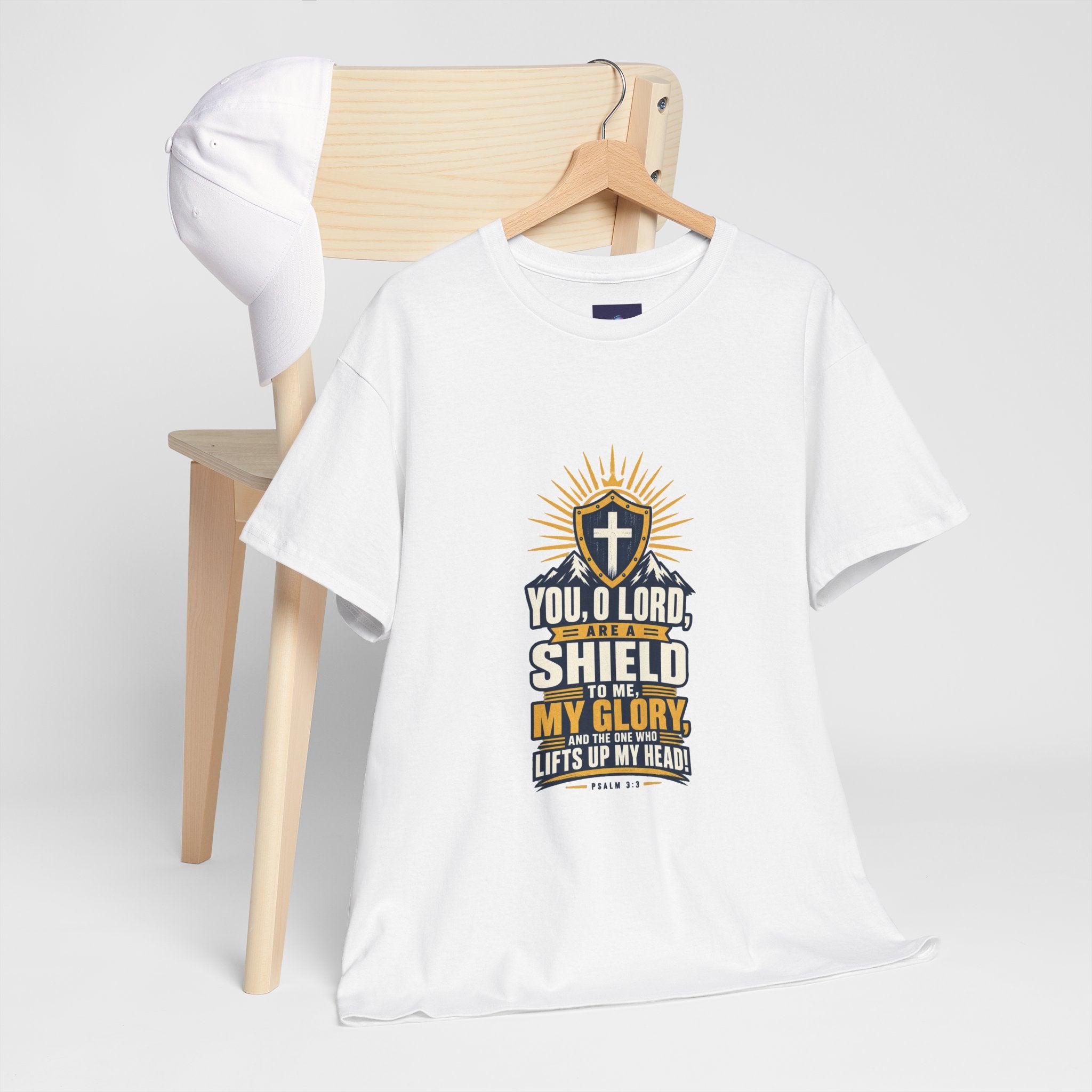 You, O Lord, Are a Shield to Me - Proverbs 3:3 - Unisex Graphic Tee