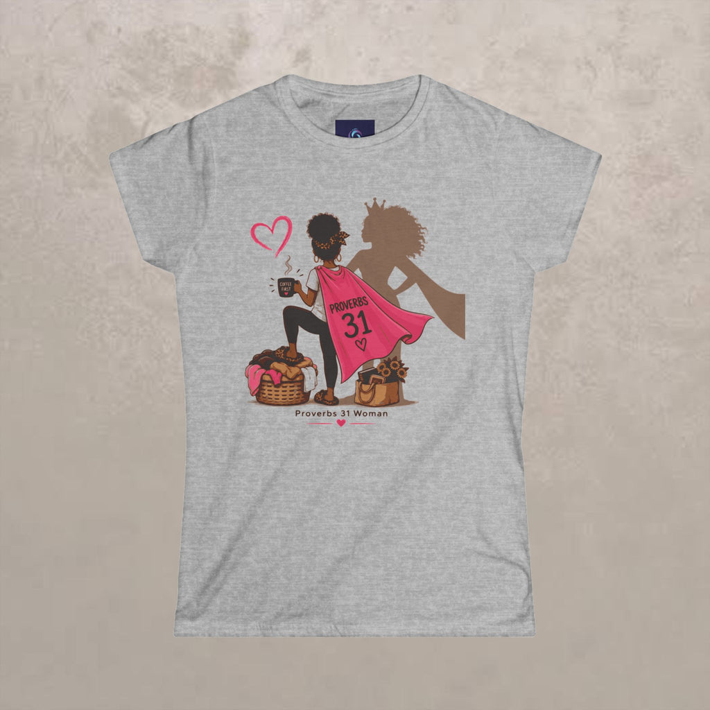 Proverbs 31 Woman's Tee - Black