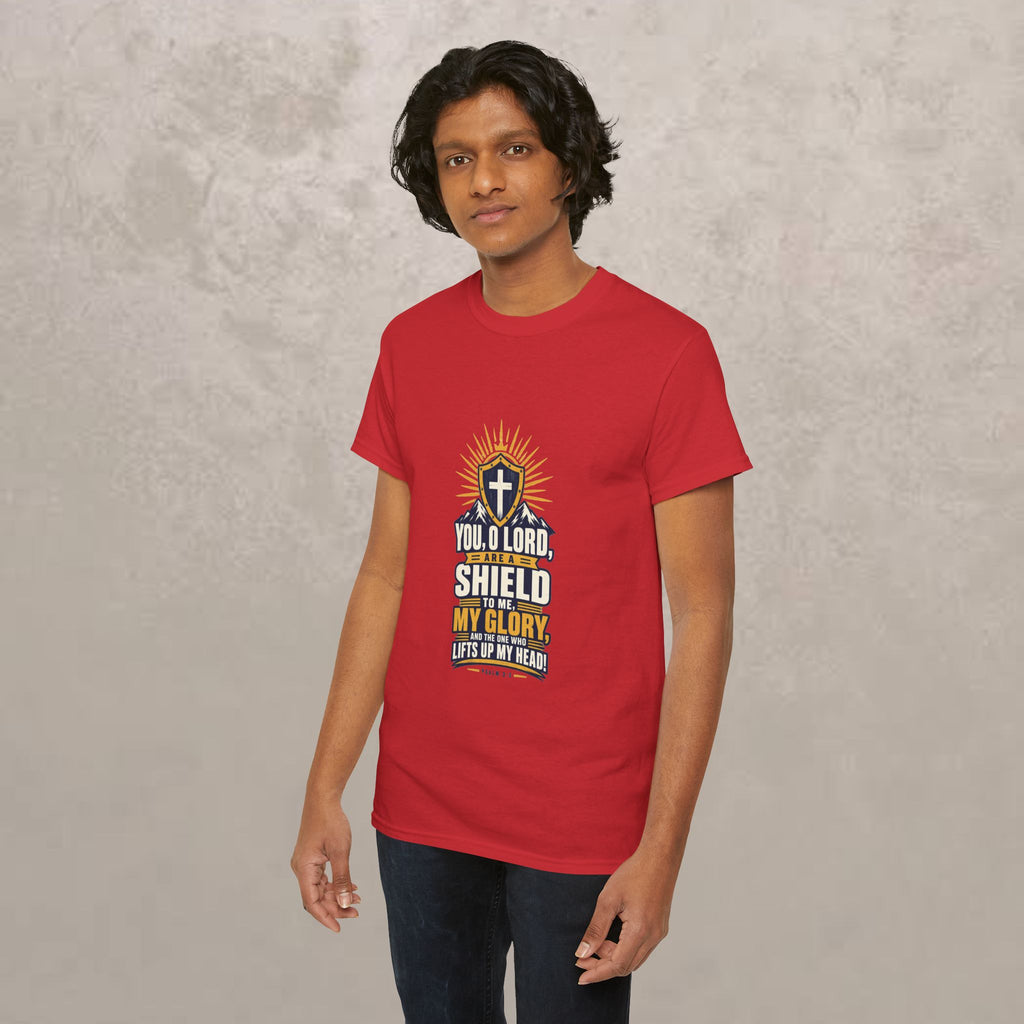 You, O Lord, Are a Shield to Me - Proverbs 3:3 - Unisex Graphic Tee