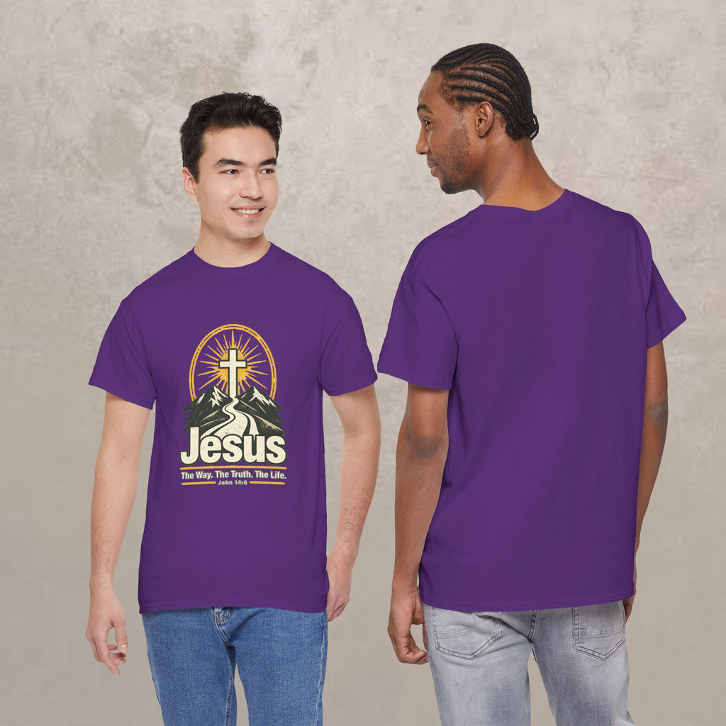 Jesus - The Way, Truth, Life — John 14:6 Unisex Graphic Tee