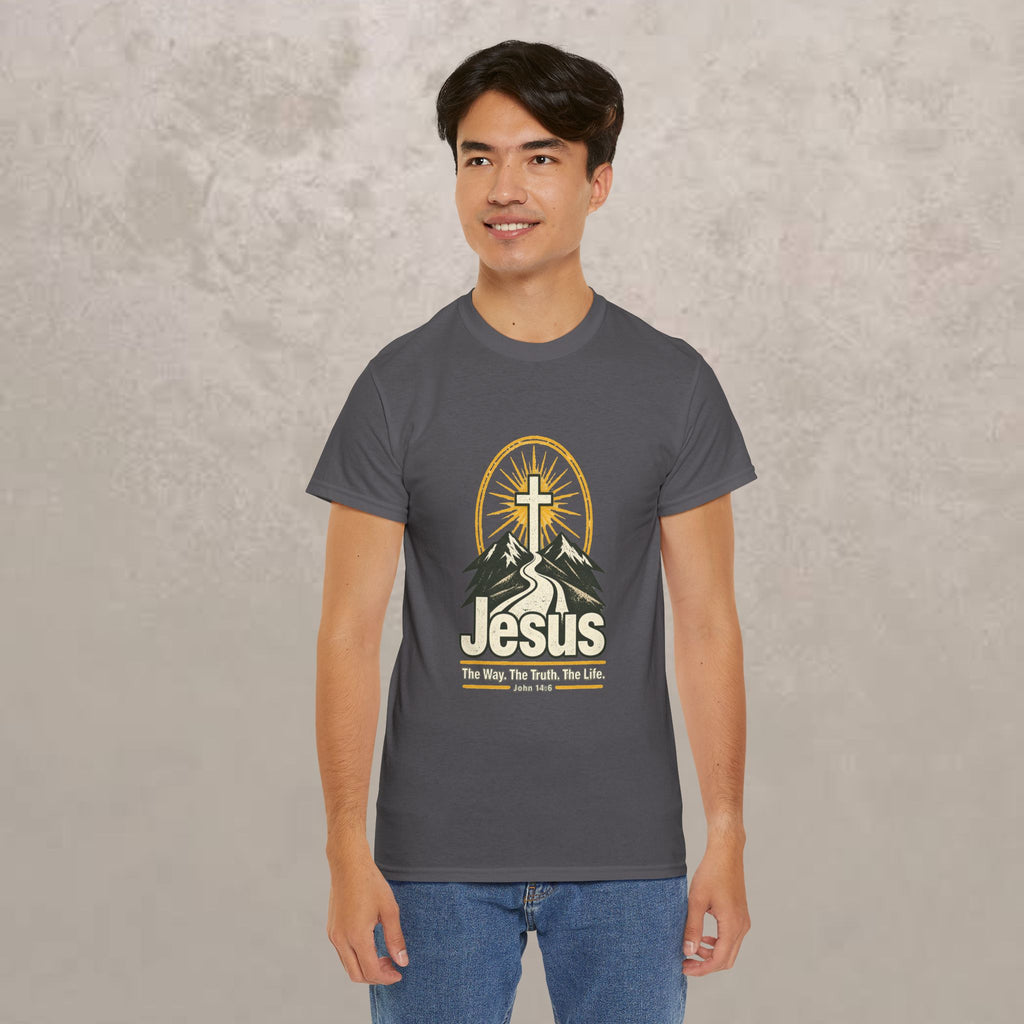 Jesus - The Way, Truth, Life — John 14:6 Unisex Graphic Tee