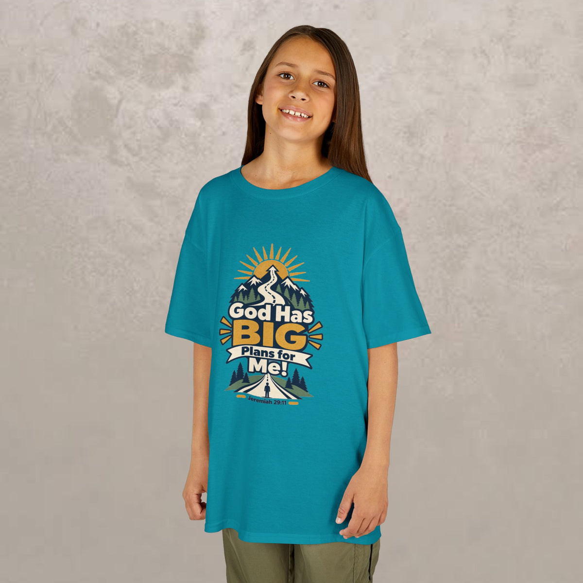 Kids - "God Has Big Plans for Me" Tee - Jeremiah 29:11