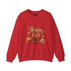 Happy Fall Y'all!  - Let's Gather and Give Thanks to the Lord Sweatshirt - Autumn Pumpkins & Leaves Crewneck
