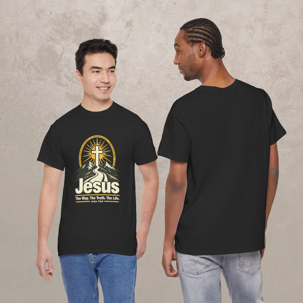 Jesus - The Way, Truth, Life — John 14:6 Unisex Graphic Tee