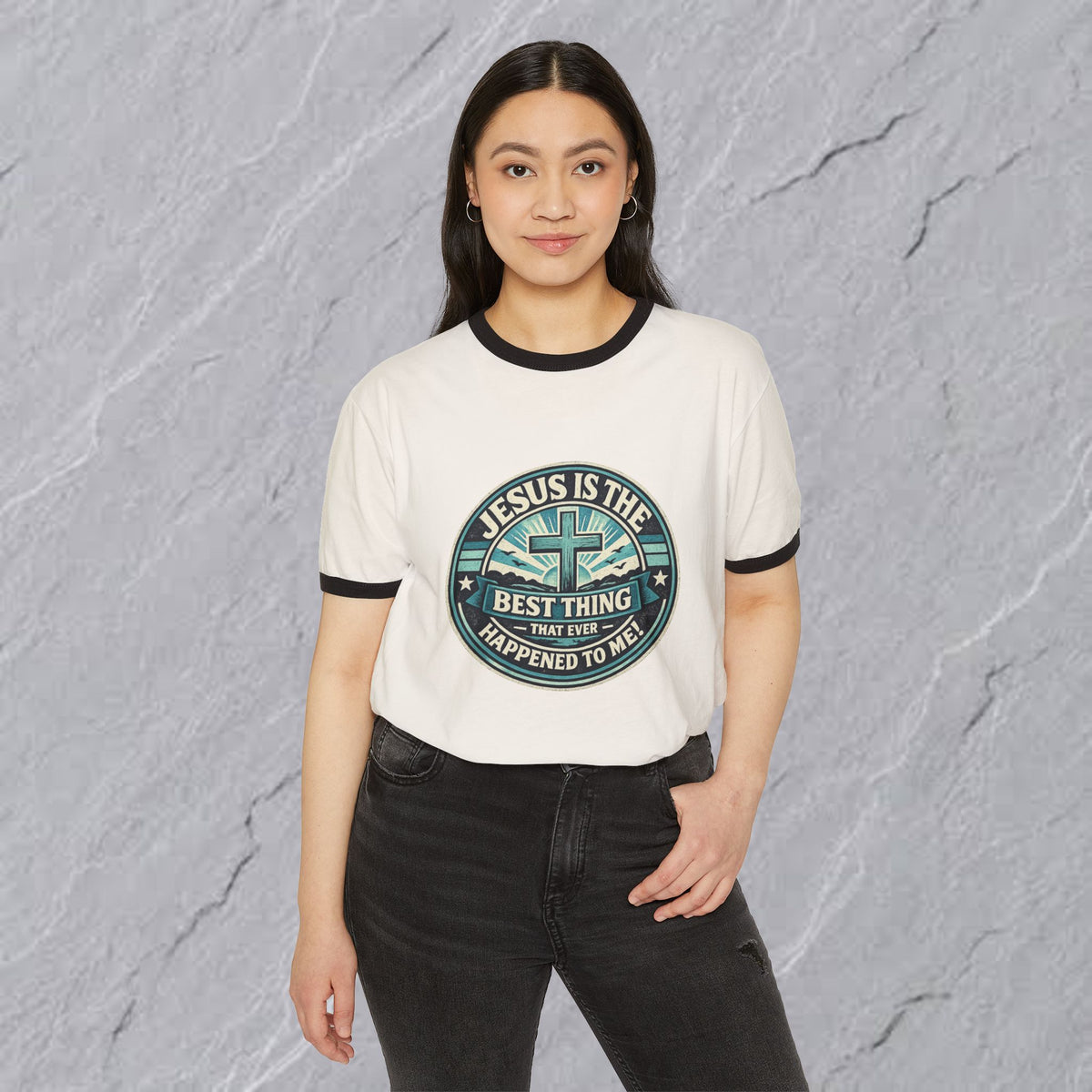 Jesus Is the Best Thing -  Faith Ringer Tee