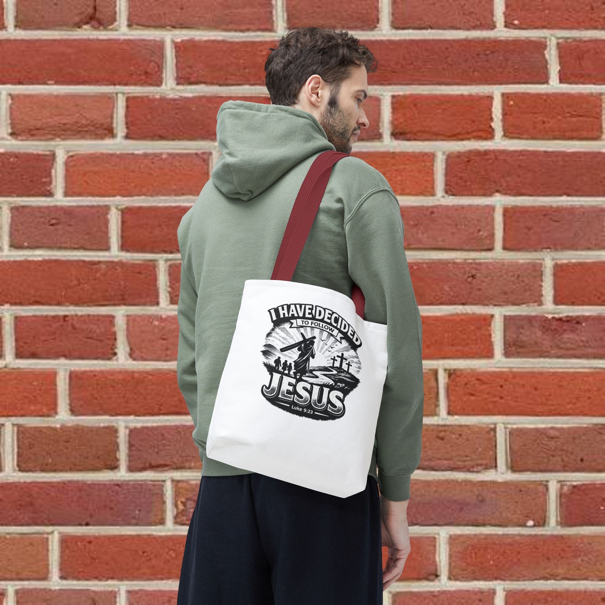 I Have Decided to Follow Jesus Tote Bag — Carryall