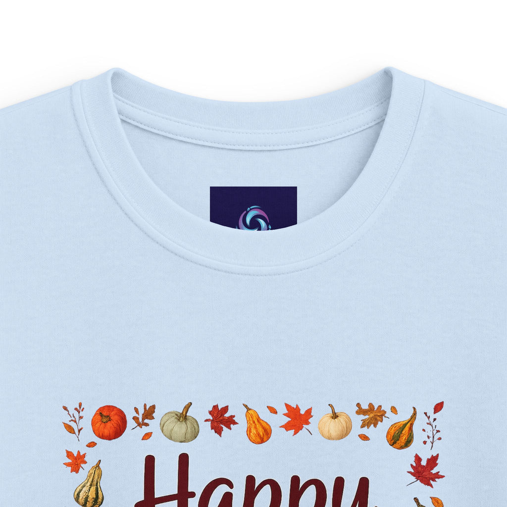Kids - Happy Fall Y’all! - Autumn Leaves Pumpkin Tee