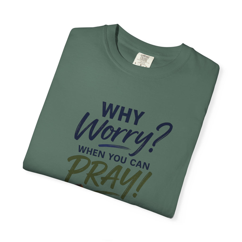 Why Worry - Pray - Men's Tee — Asian Man