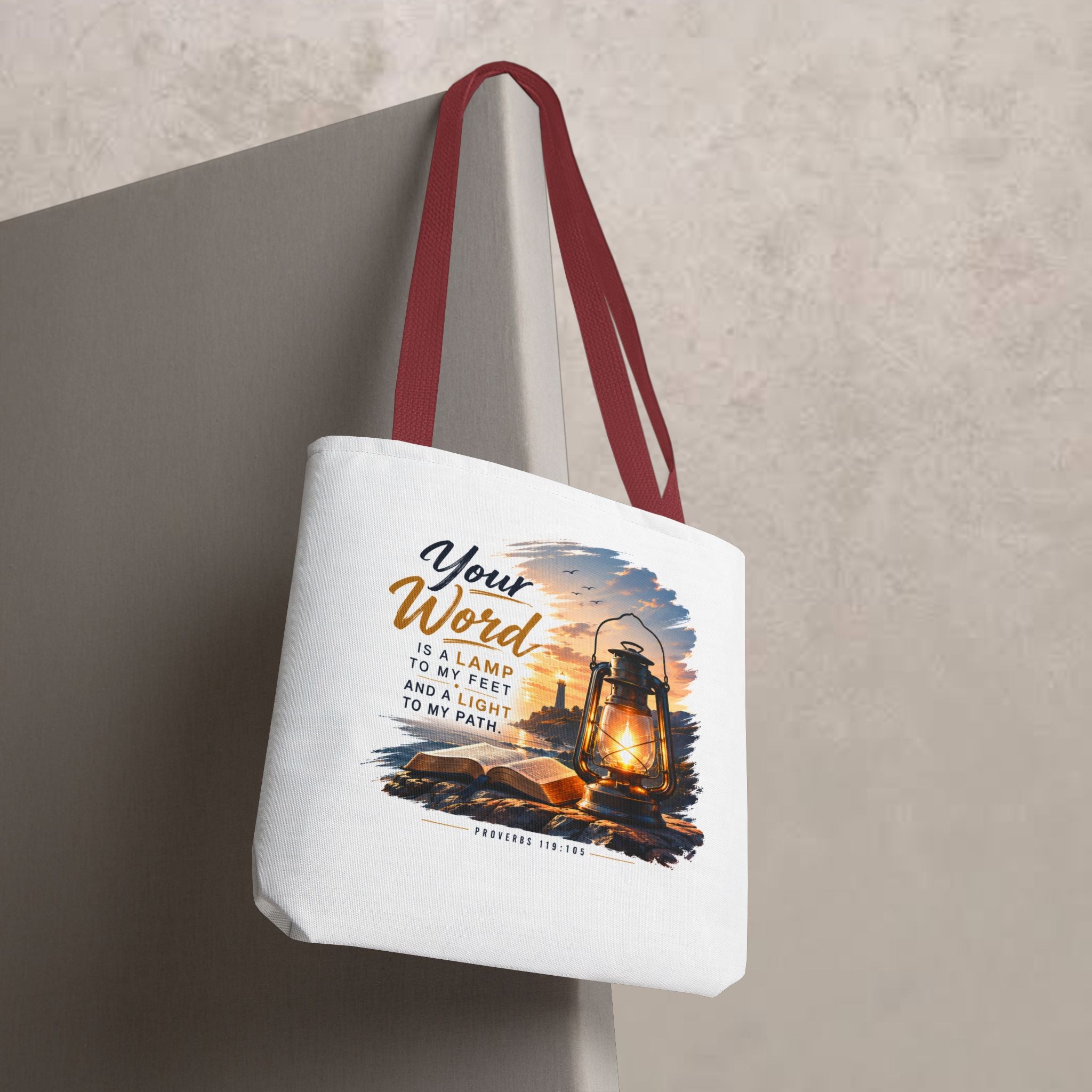 Your Word is a Lamp to My Feet - Tote Bag