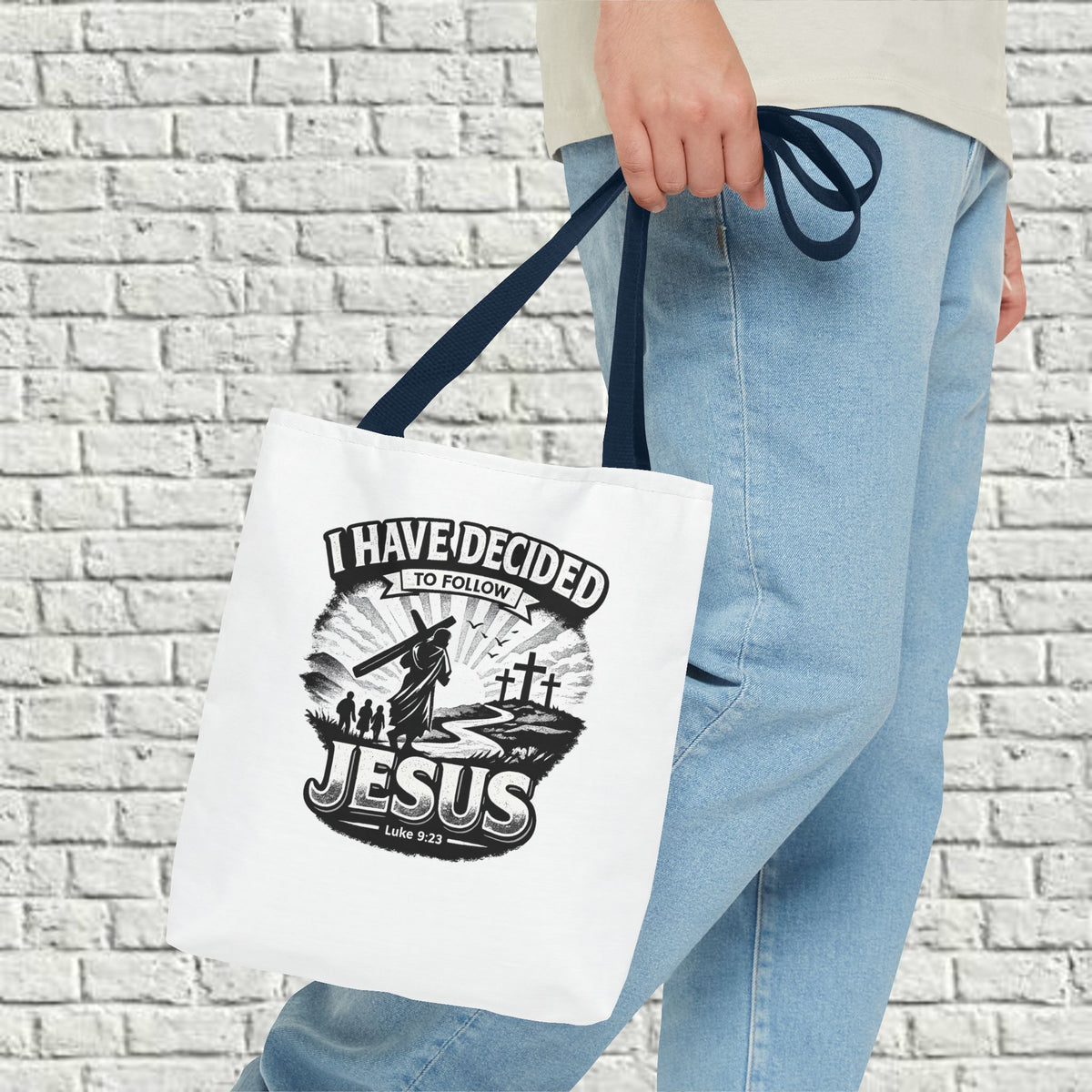 I Have Decided to Follow Jesus Tote Bag — Carryall