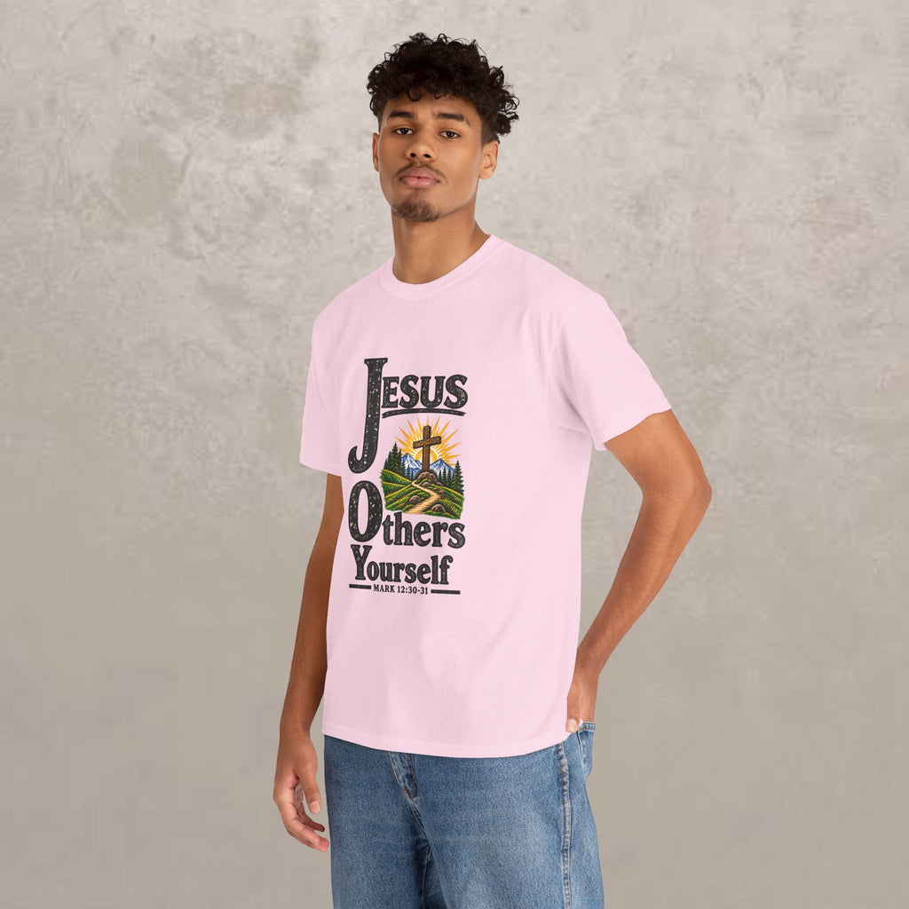 JOY - Jesus, Others, Yourself Tee — Mark 12:30-31