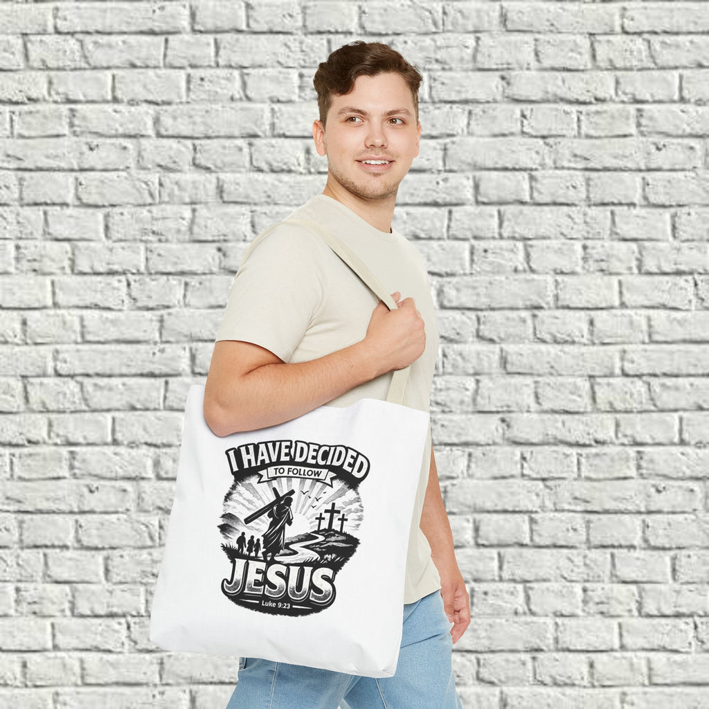 I Have Decided to Follow Jesus Tote Bag — Carryall