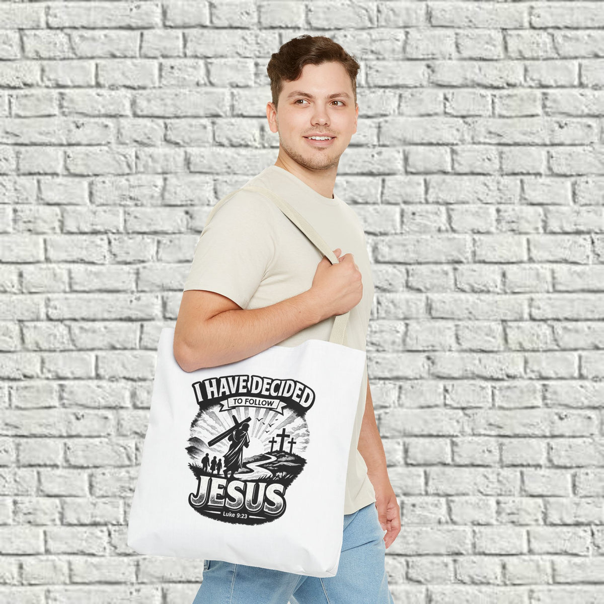 I Have Decided to Follow Jesus Tote Bag — Carryall