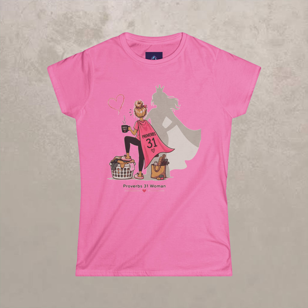 Proverbs 31 Woman Tee — Blonde