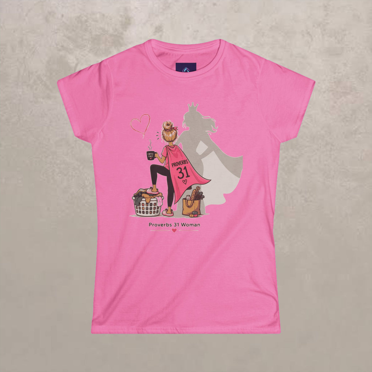 Proverbs 31 Woman Tee — Blonde