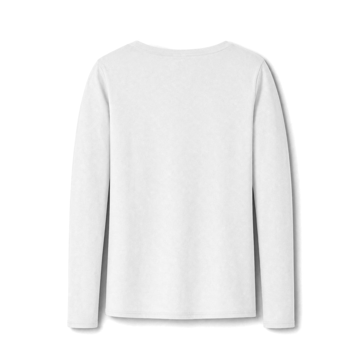 Mom: Whatever you do, work at it as Unto the Lord - Inspirational Mother's Day Mom V‑Neck Long Sleeve Tee