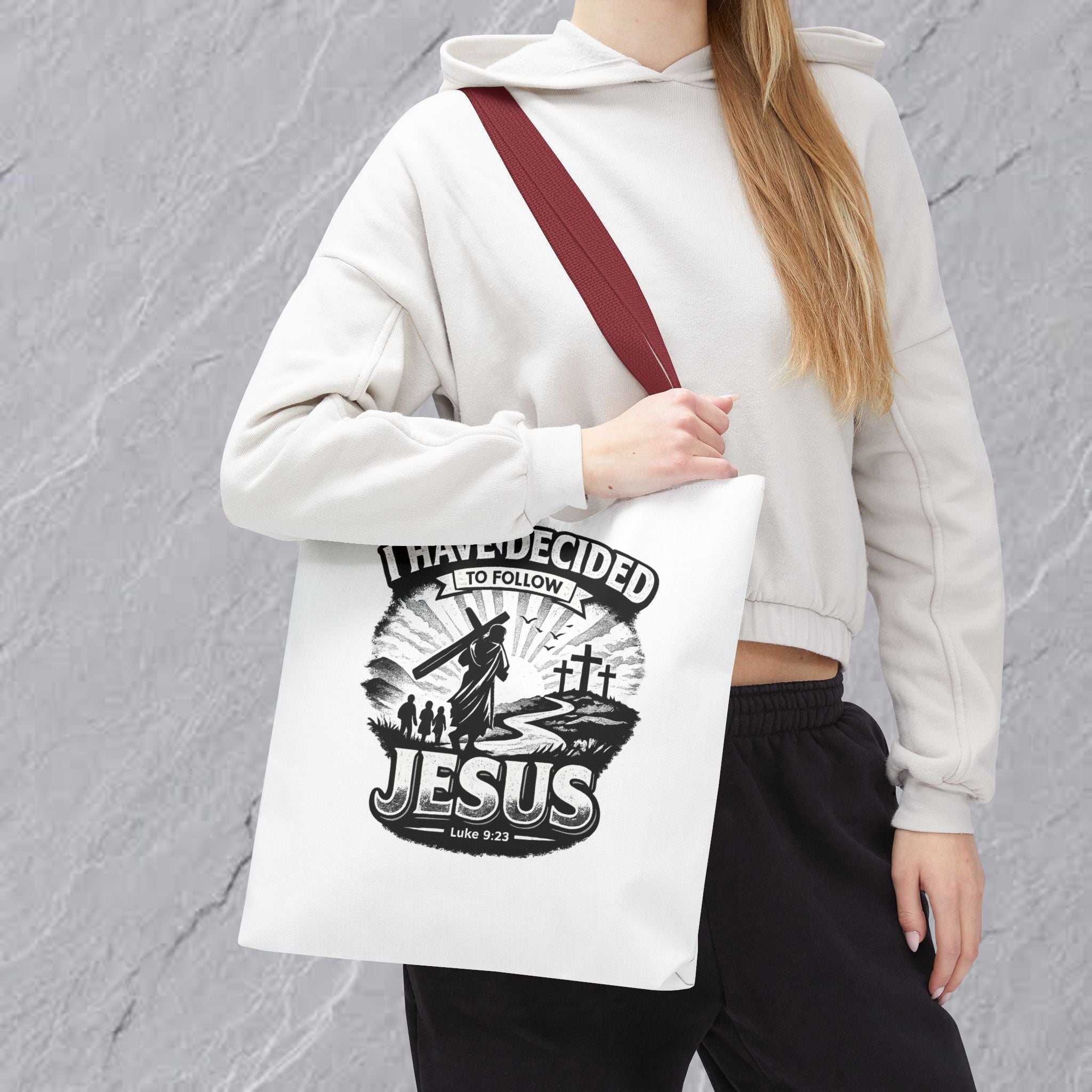 I Have Decided to Follow Jesus Tote Bag — Carryall