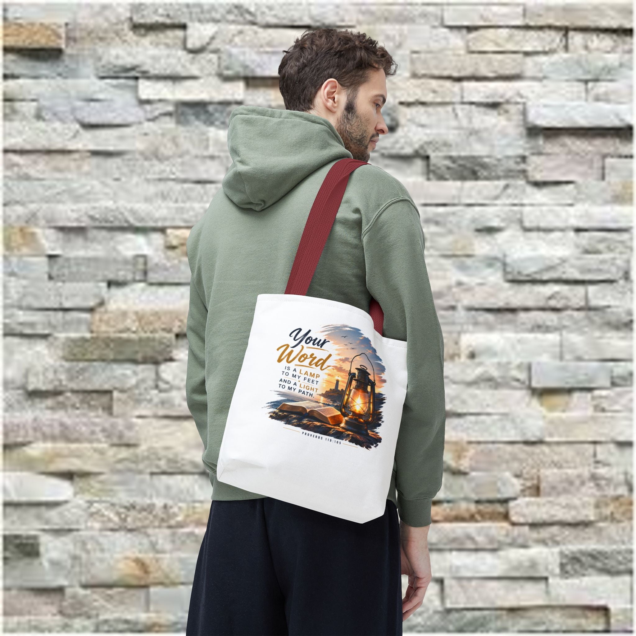Your Word is a Lamp to My Feet - Tote Bag