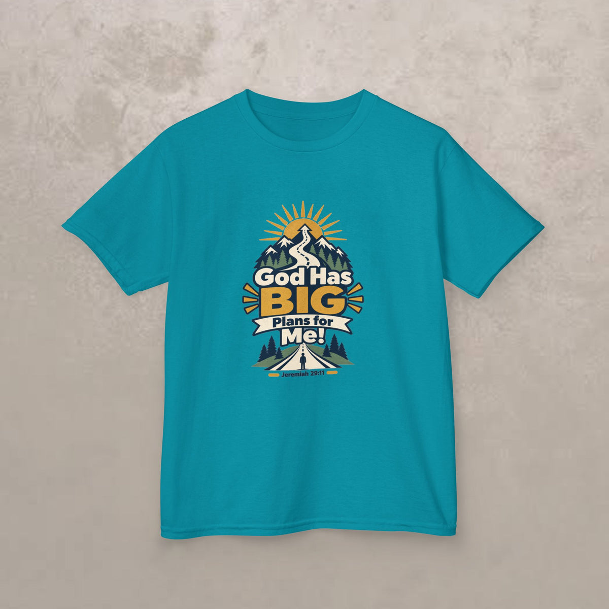 Kids - "God Has Big Plans for Me" Tee - Jeremiah 29:11