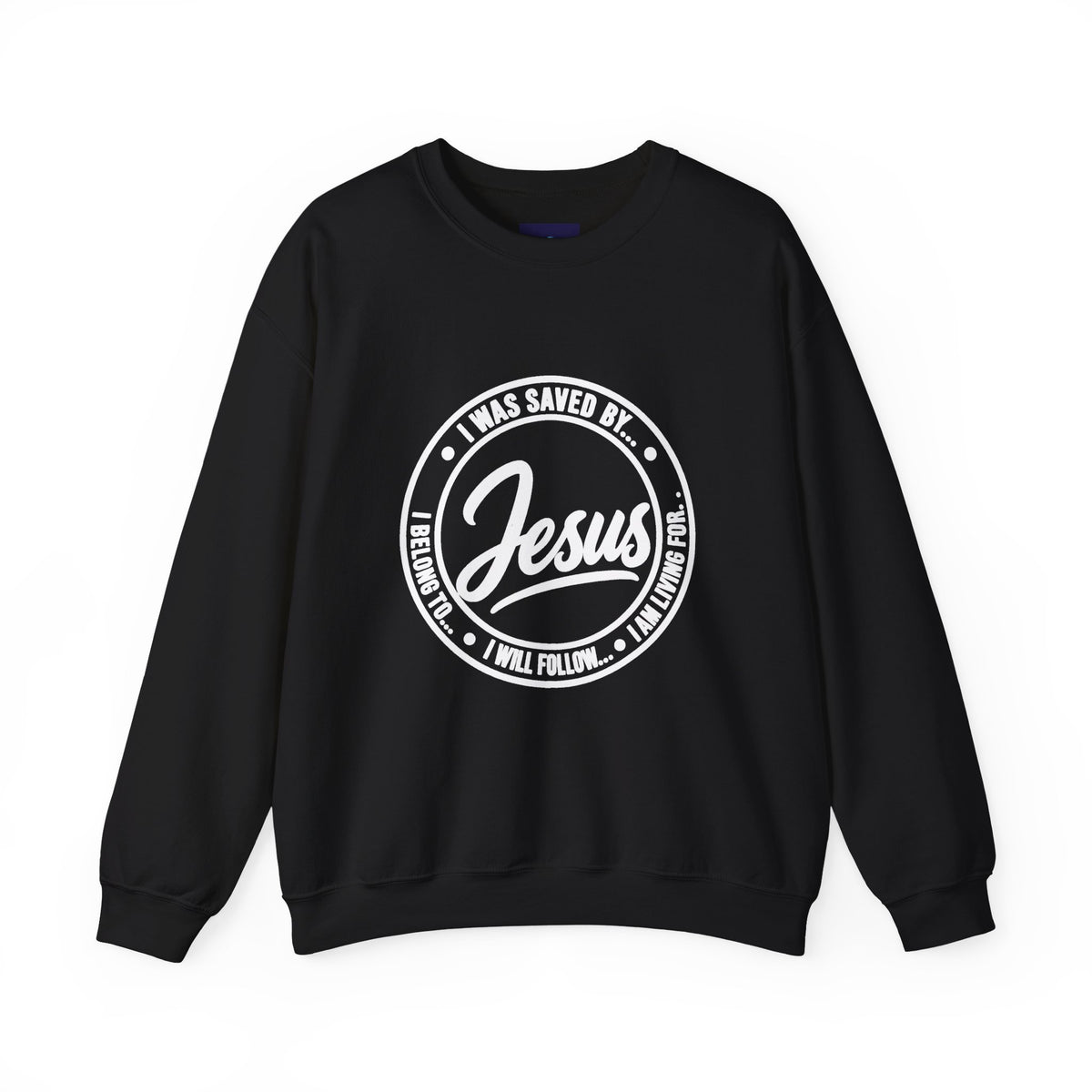 Jesus - I Will Follow - Christian Graphic Sweatshirt/Pullover