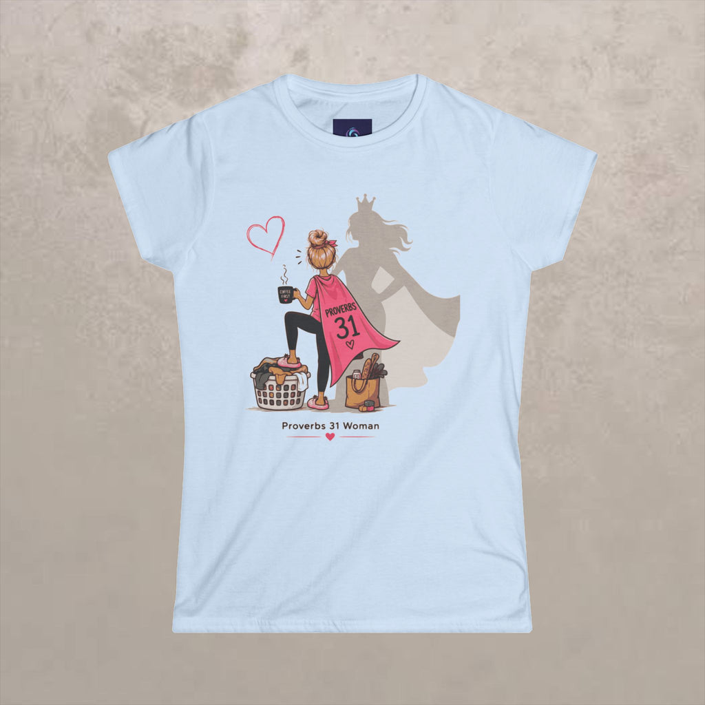 Proverbs 31 Woman Tee — Blonde
