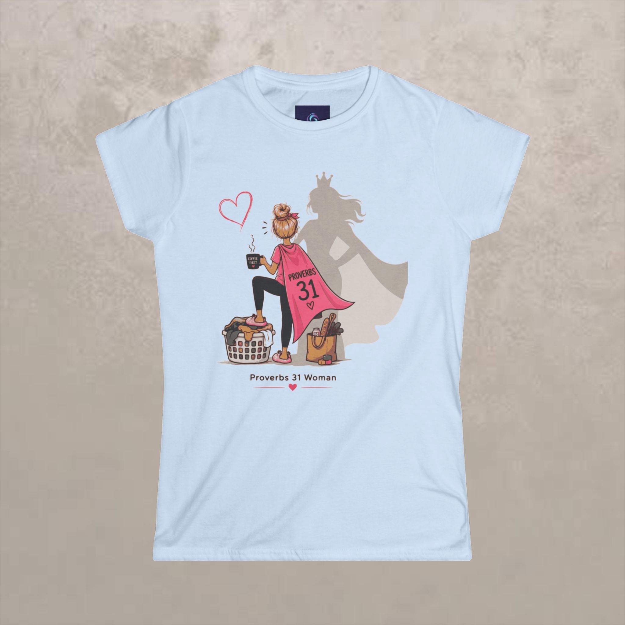 Proverbs 31 Woman Tee — Blonde