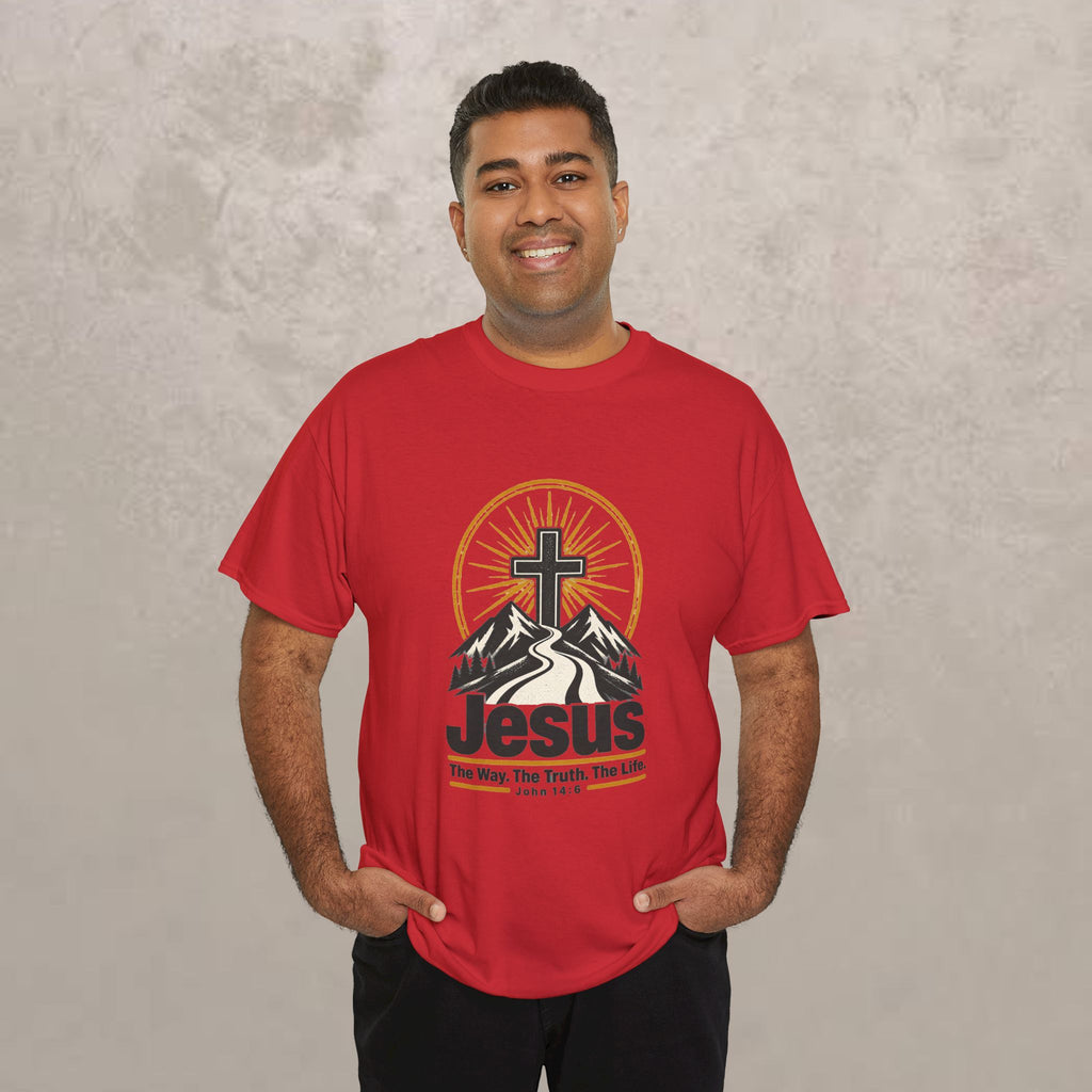 Jesus: The Way, The Truth, The Life - John 14:6 Unisex Graphic Tee