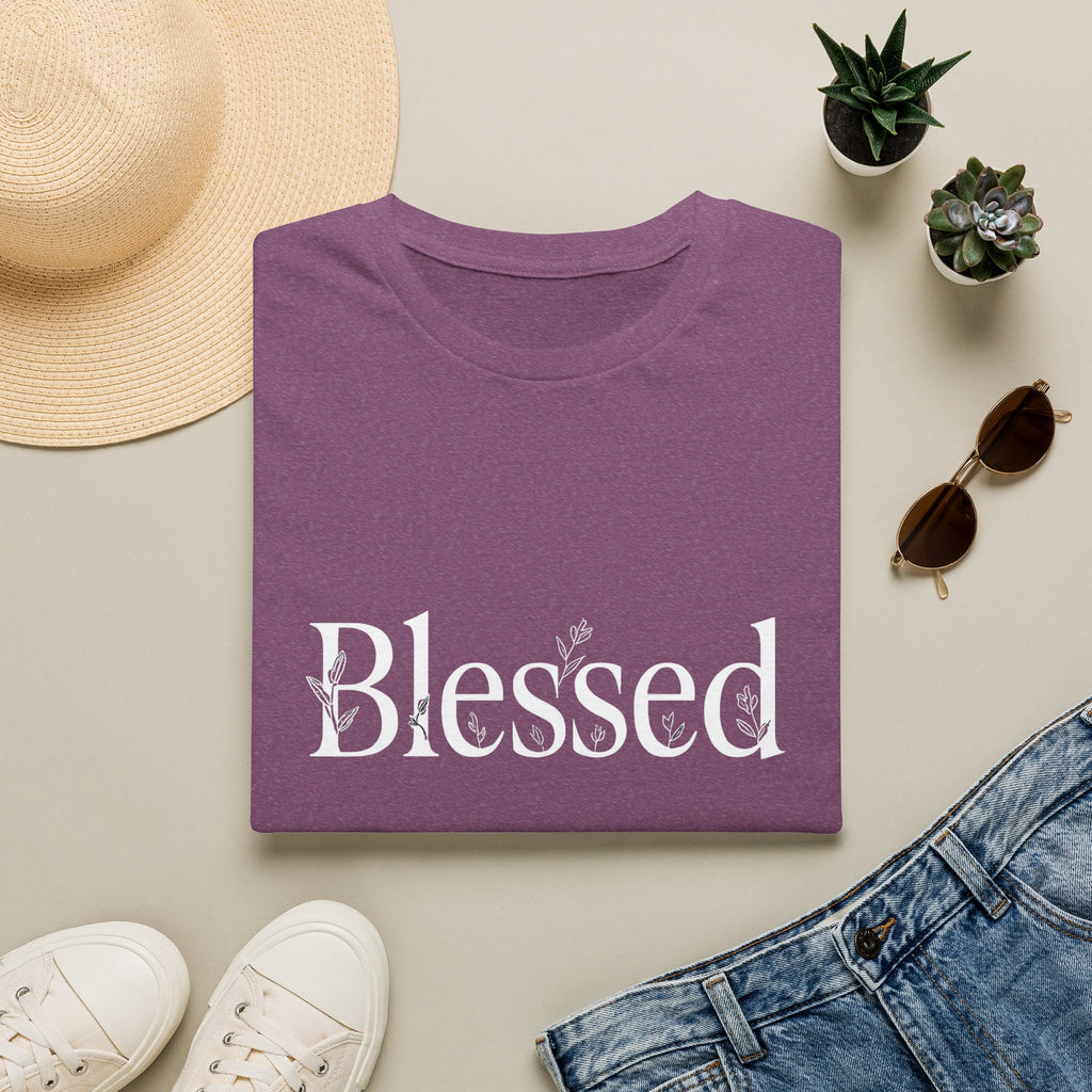 Blessed Floral Logo  Women's T-Shirt