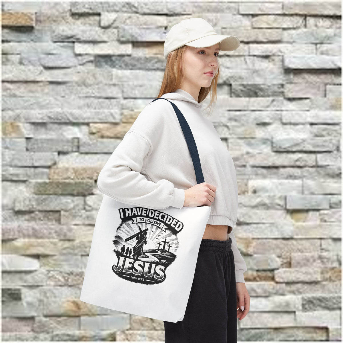 I Have Decided to Follow Jesus Tote Bag — Carryall