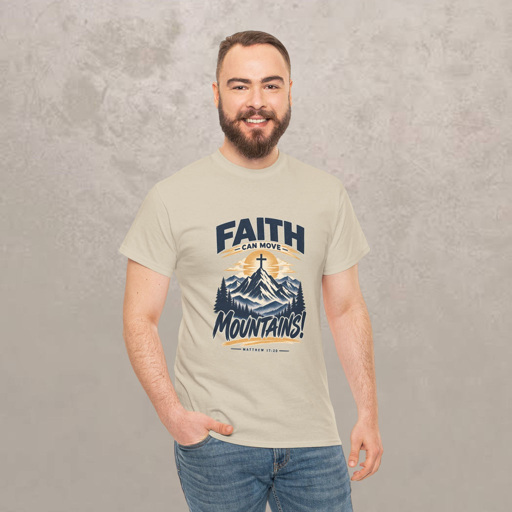 Faith Can Move Mountains Unisex Tee