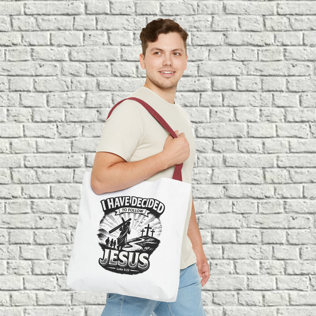 I Have Decided to Follow Jesus Tote Bag — Carryall