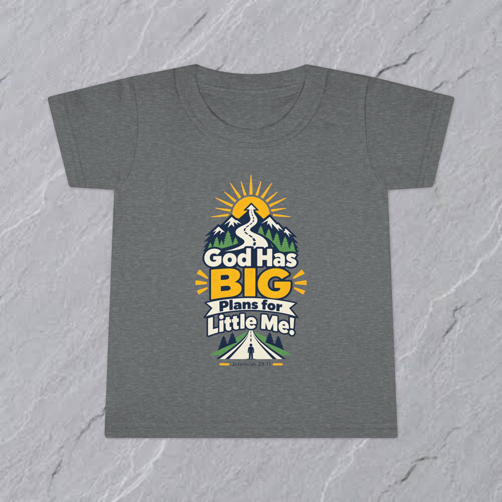 Toddler - God Has Big Plans for Little Me - Tee - Jeremiah 29:11