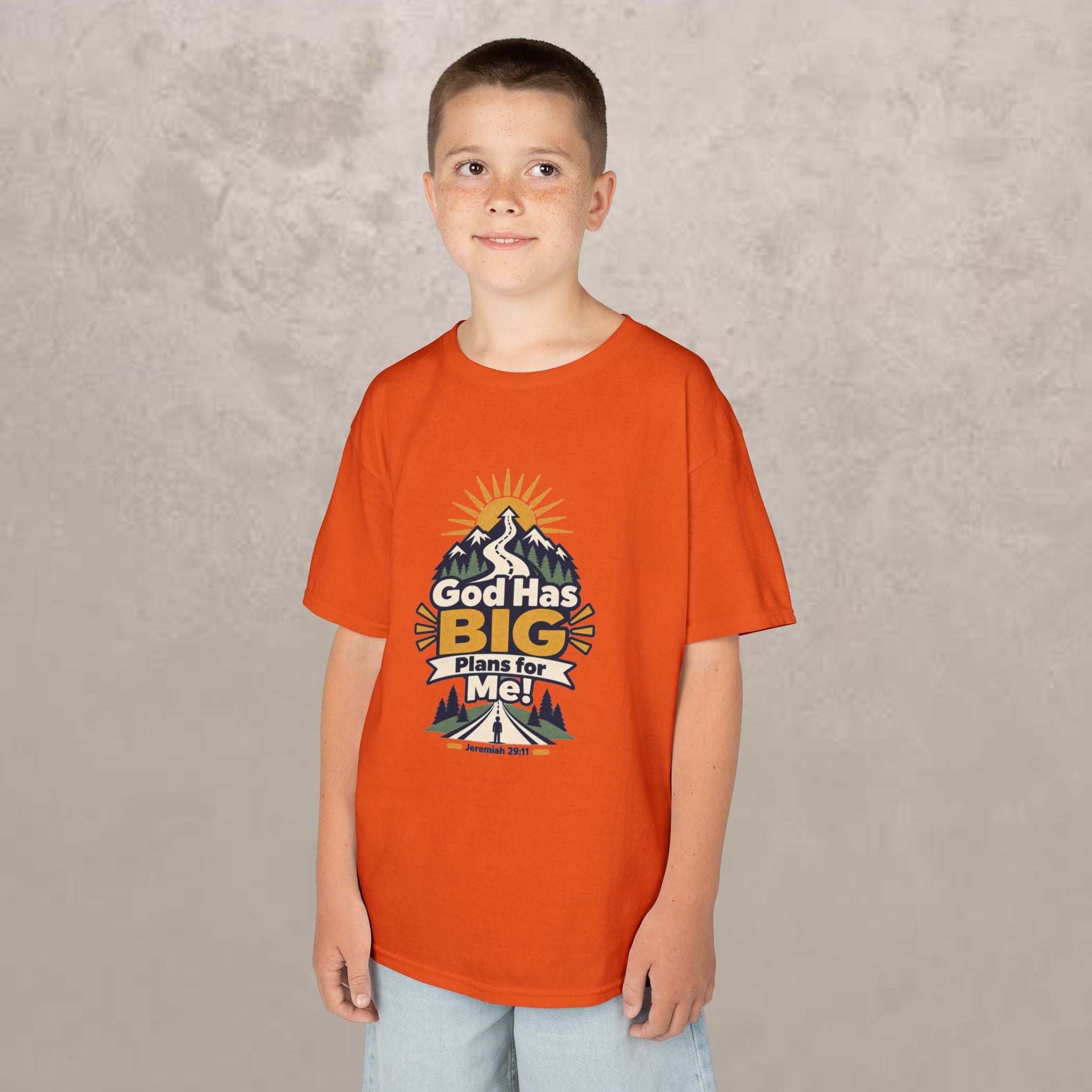 Kids - "God Has Big Plans for Me" Tee - Jeremiah 29:11