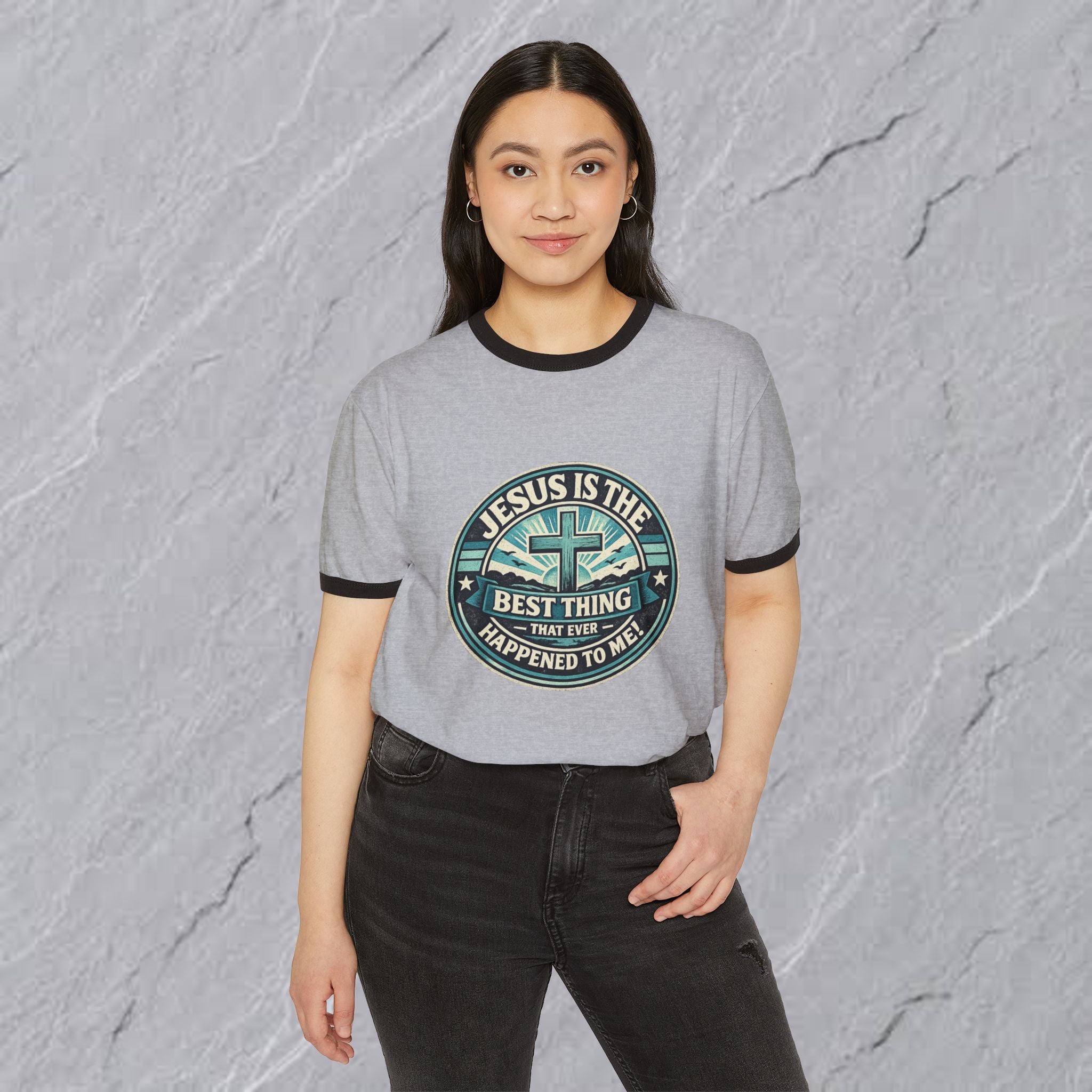 Jesus Is the Best Thing -  Faith Ringer Tee