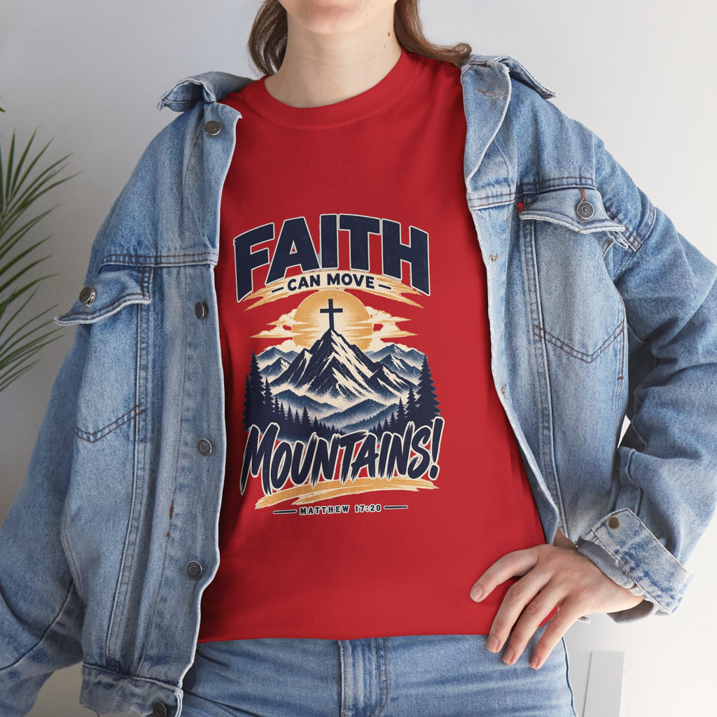 Faith Can Move Mountains Unisex Tee