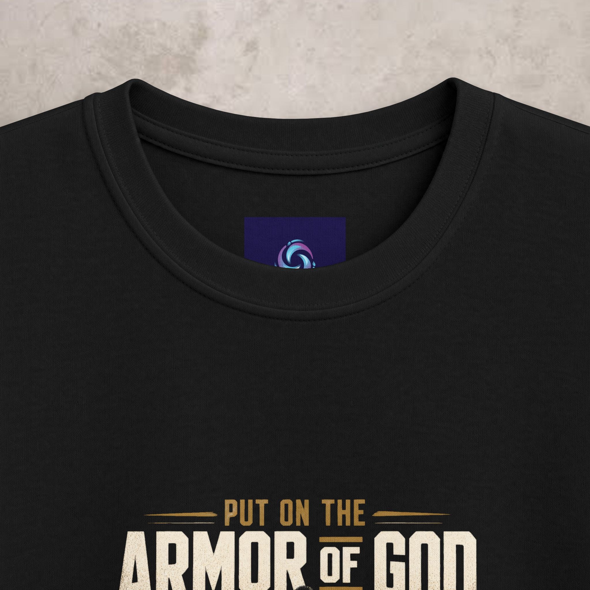 Kids- Put on the  Armor of God - Christian Graphic Tee