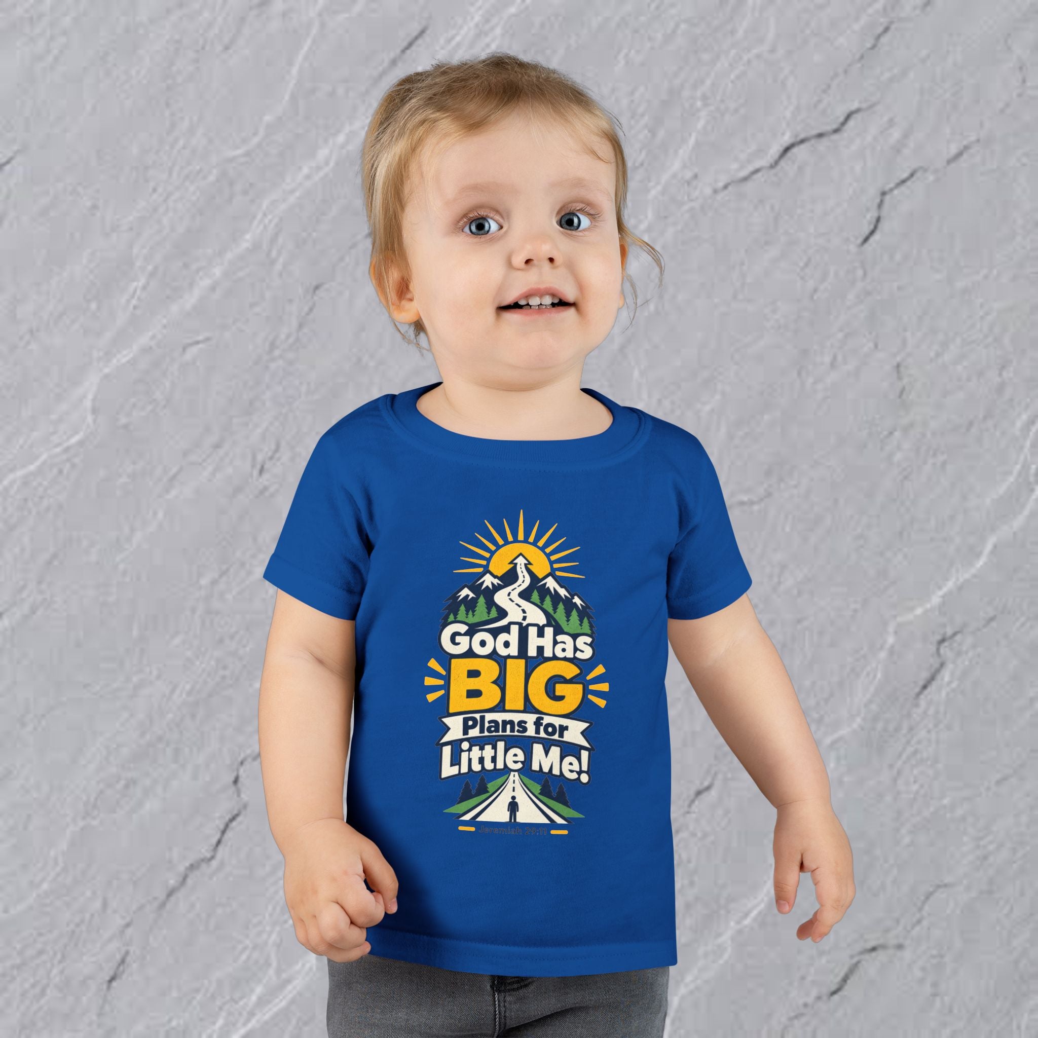 Toddler - God Has Big Plans for Little Me - Tee - Jeremiah 29:11