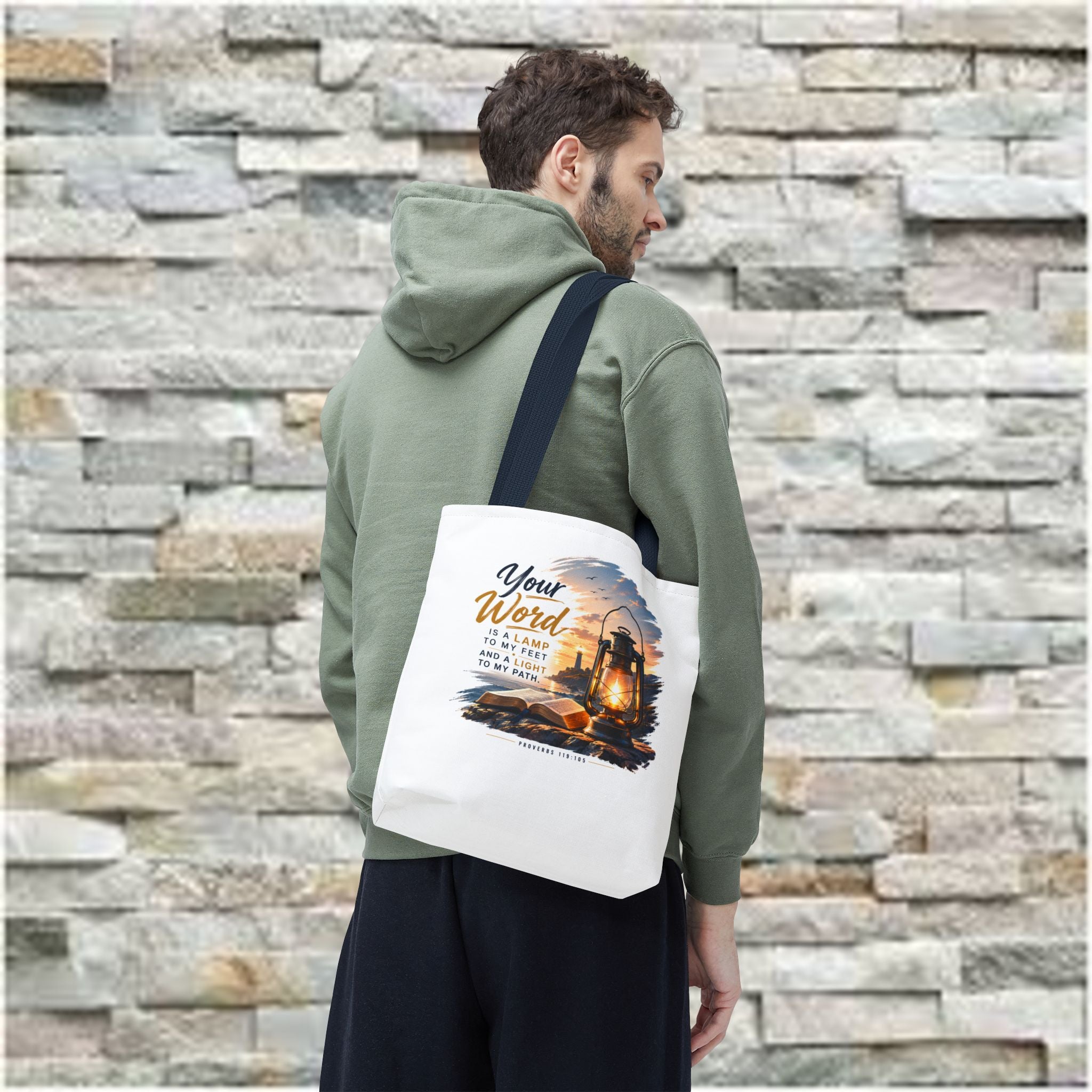 Your Word is a Lamp to My Feet - Tote Bag