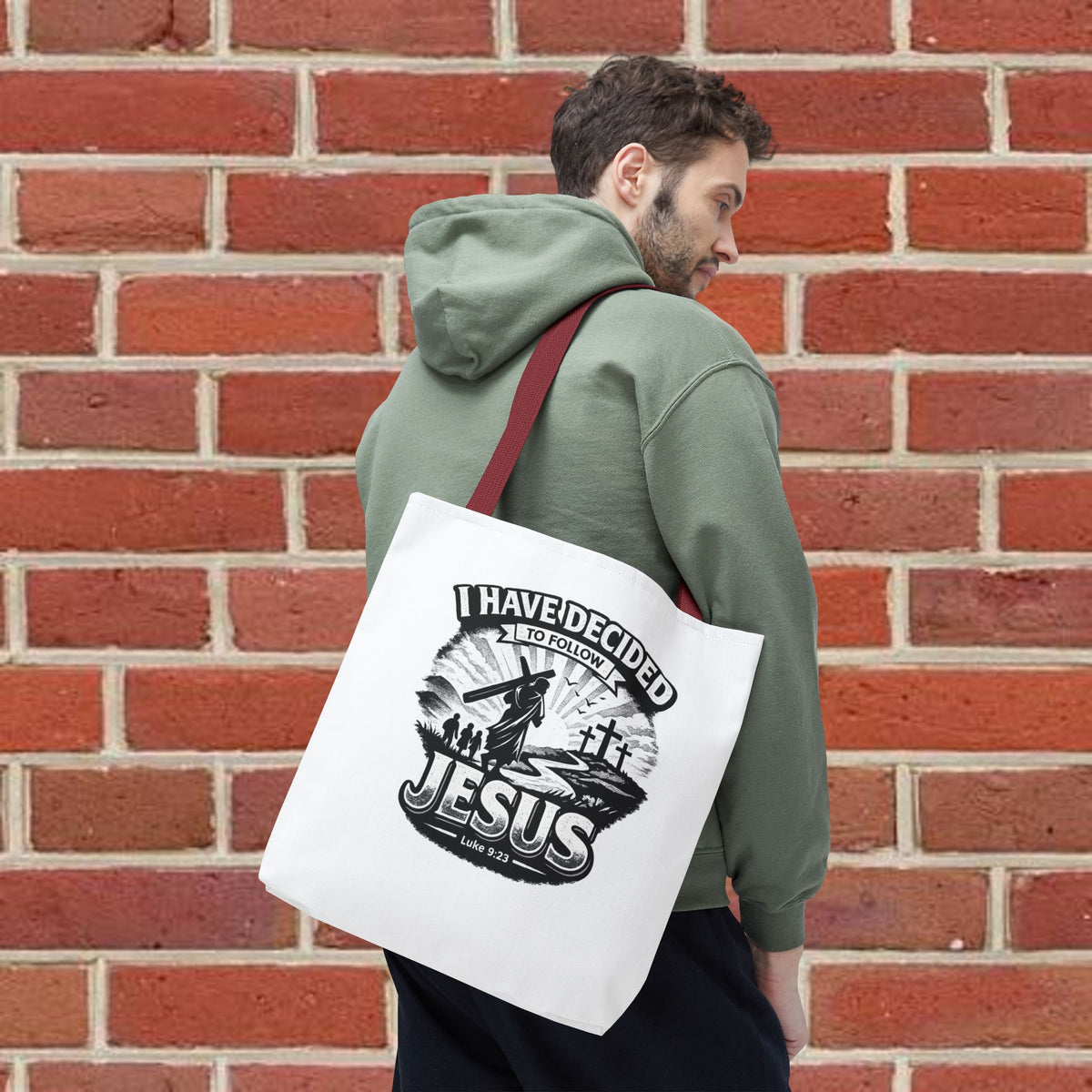 I Have Decided to Follow Jesus Tote Bag — Carryall
