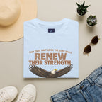 They That Wait Upon the Lord — Isaiah 40:31 Christian Tee