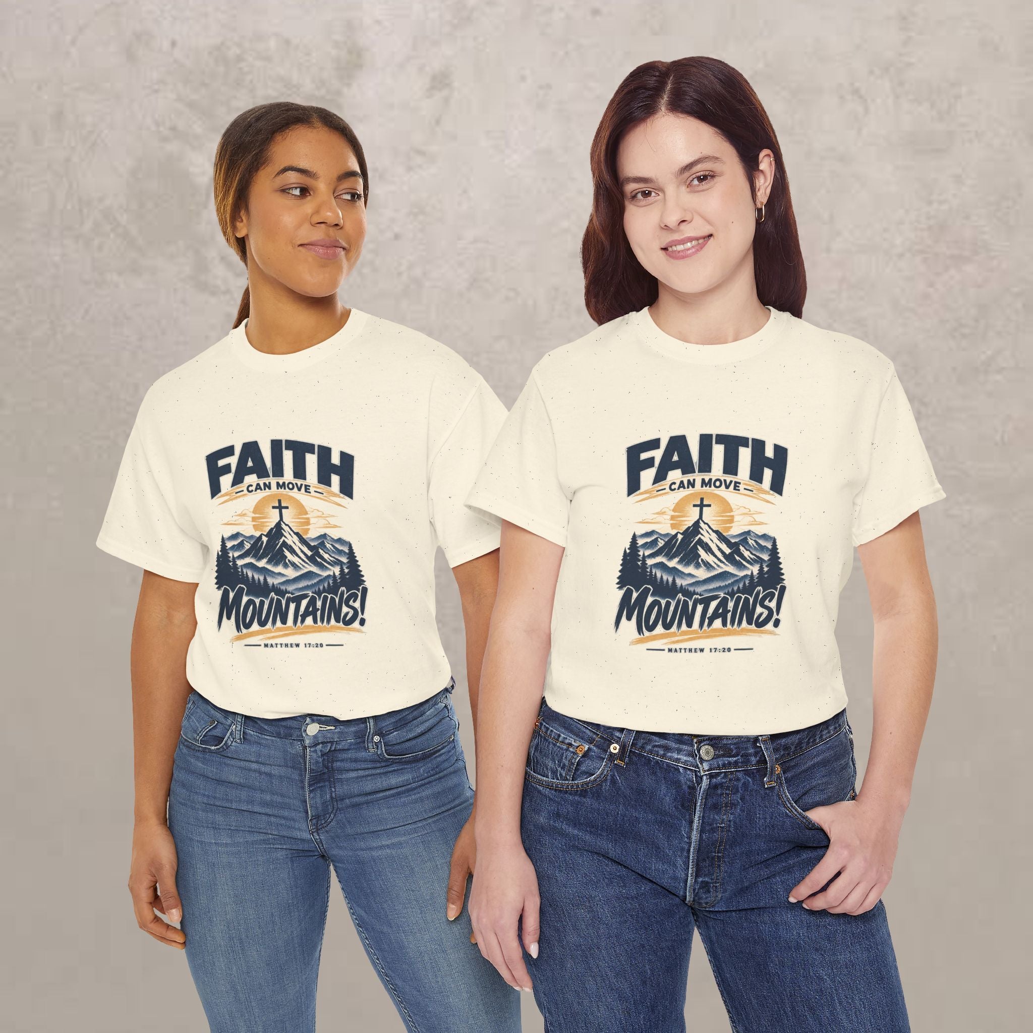 Faith Can Move Mountains Unisex Tee