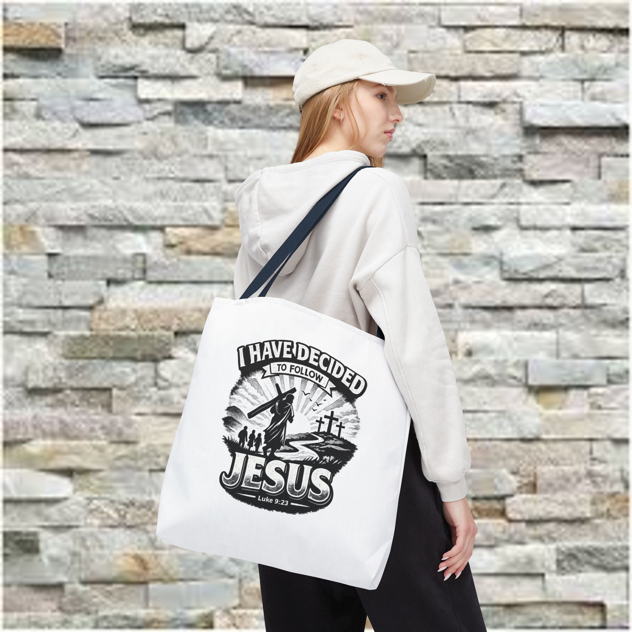 I Have Decided to Follow Jesus Tote Bag — Carryall