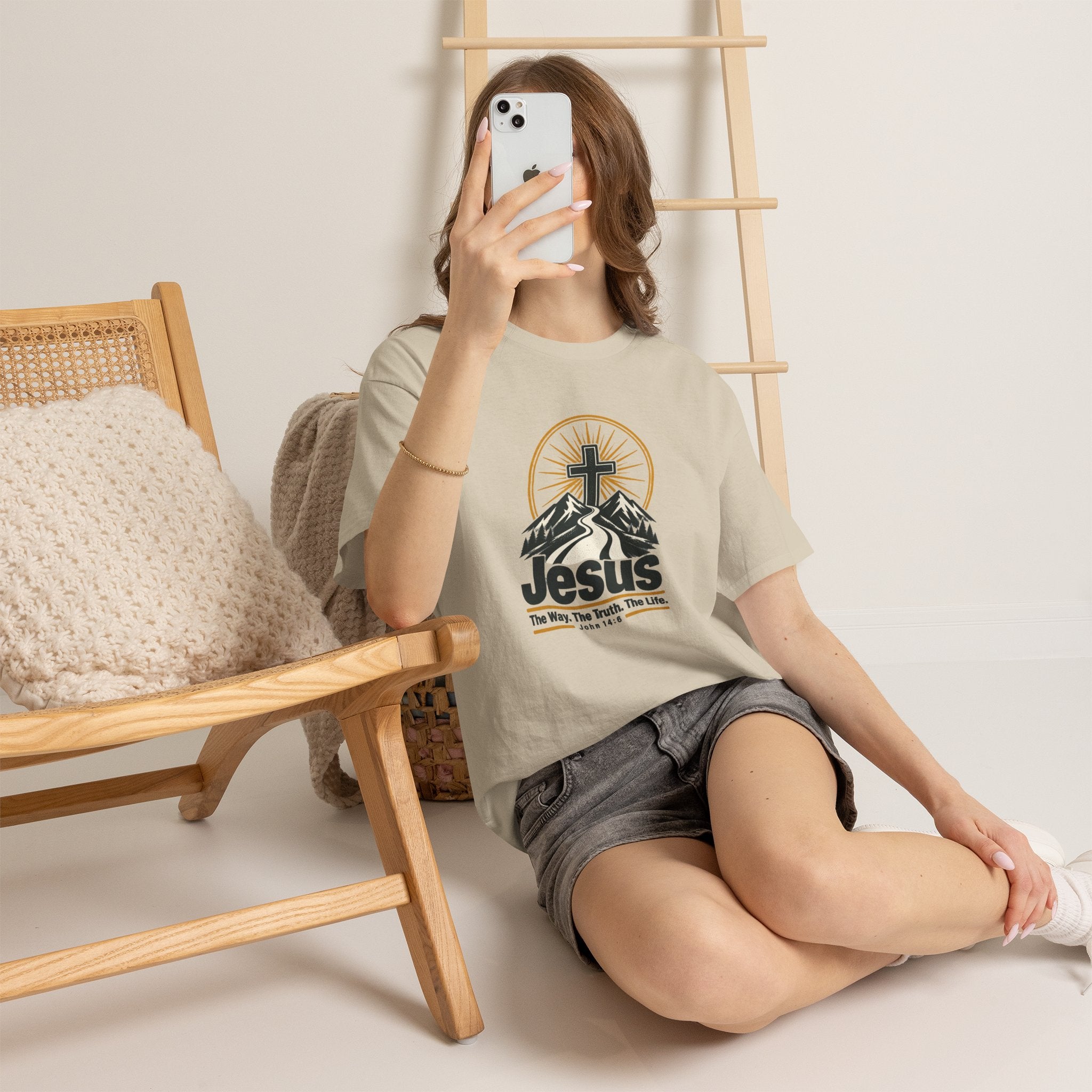 Jesus: The Way, The Truth, The Life - John 14:6 Unisex Graphic Tee