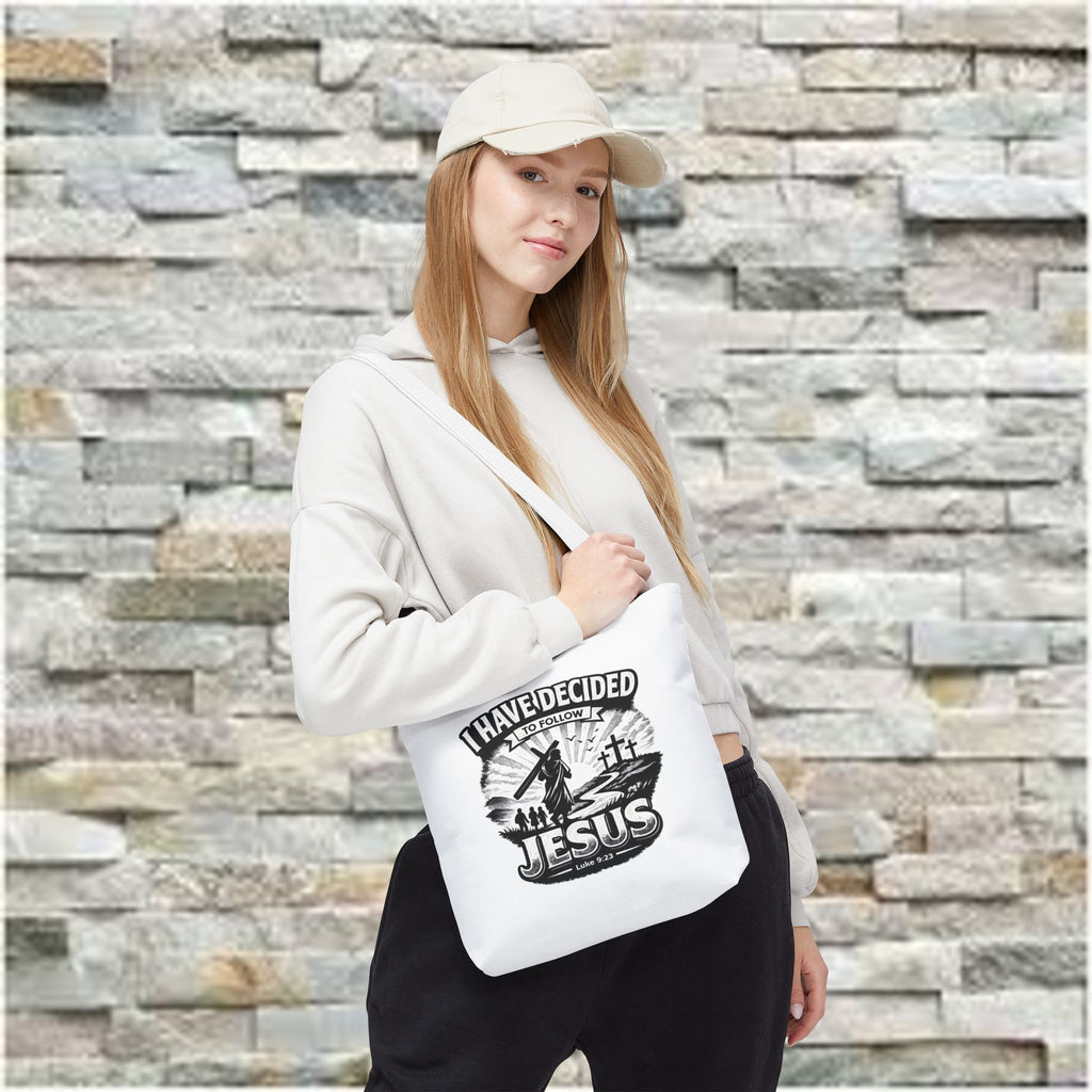 I Have Decided to Follow Jesus Tote Bag — Carryall
