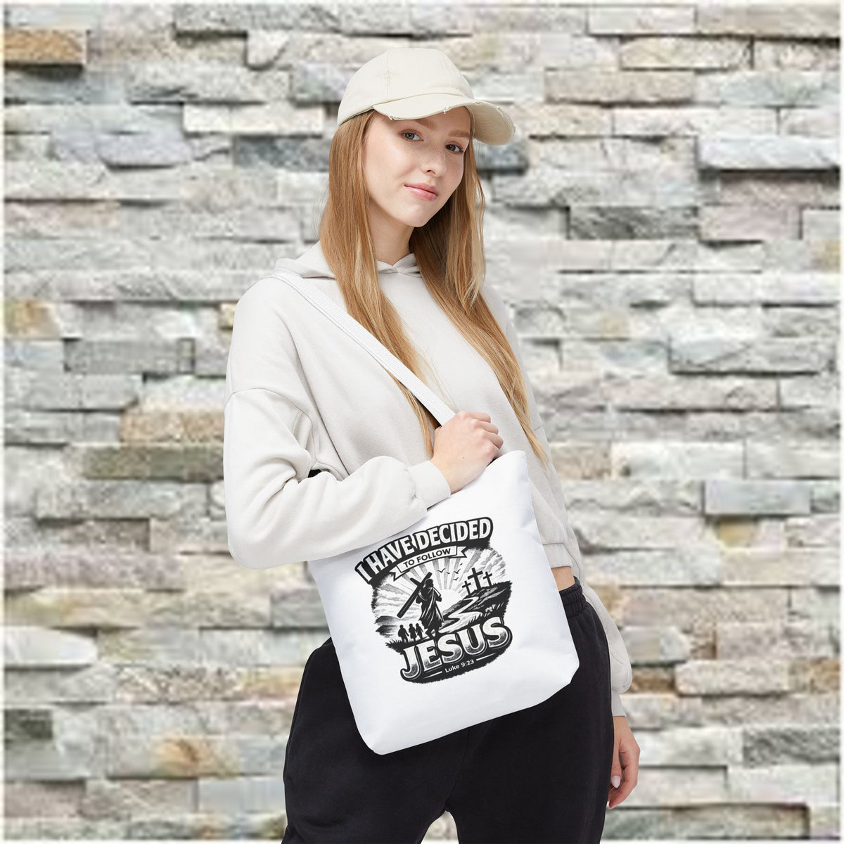 I Have Decided to Follow Jesus Tote Bag — Carryall