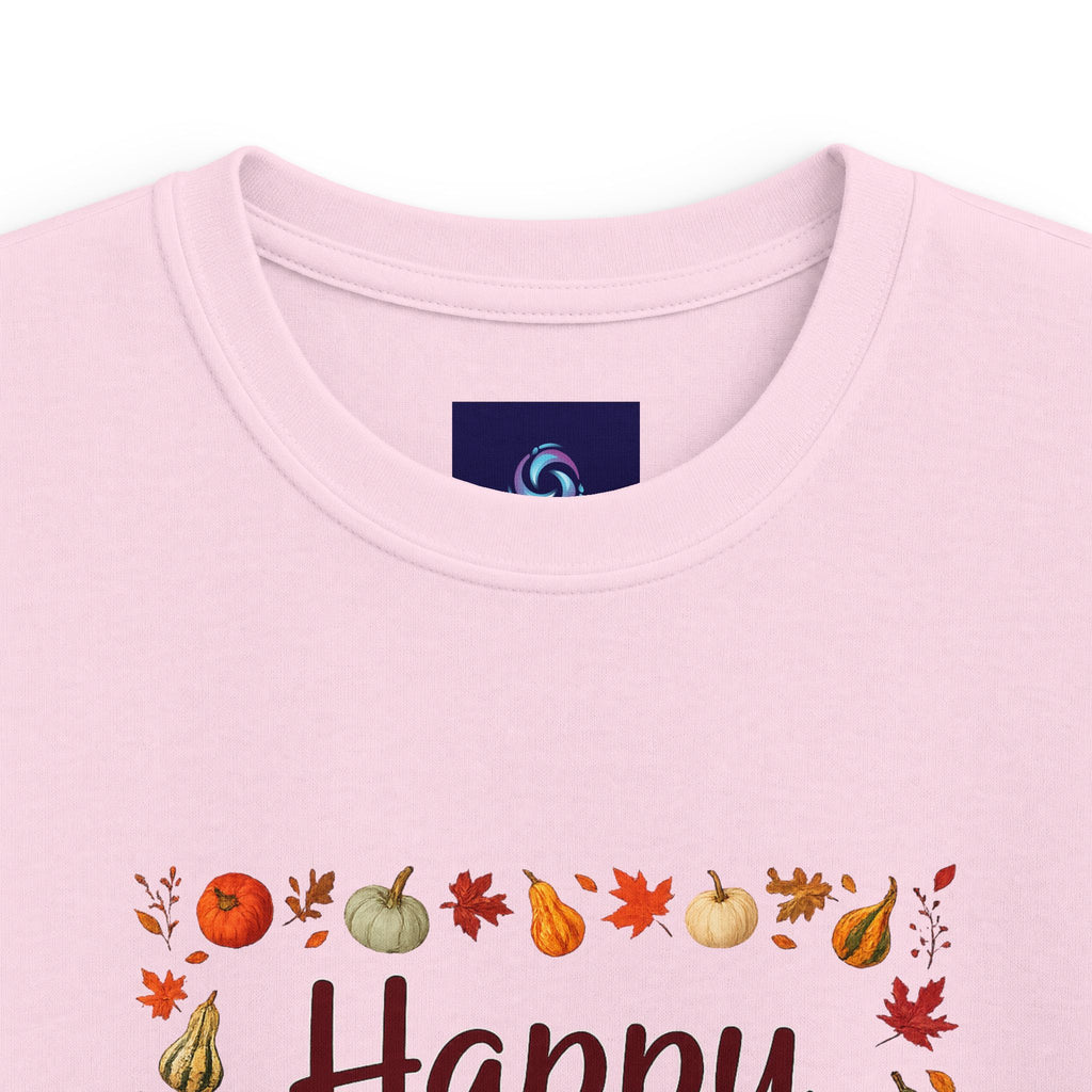 Kids - Happy Fall Y’all! - Autumn Leaves Pumpkin Tee