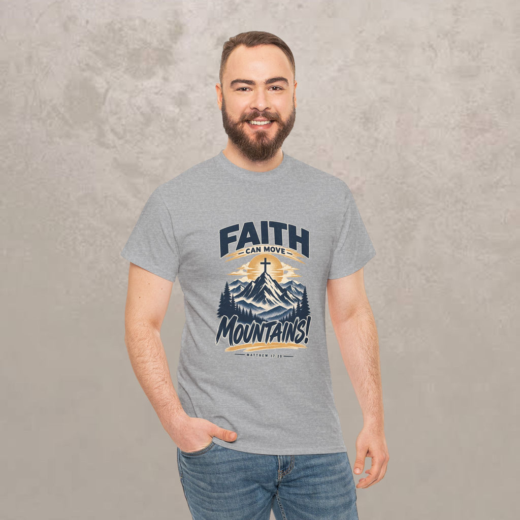 Faith Can Move Mountains Unisex Tee